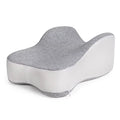 Long 14”Knee Pillow for Side Sleeper Fully Support Thighs and Knees for Required Knee Separation- Leg Pillow - Large, Gray