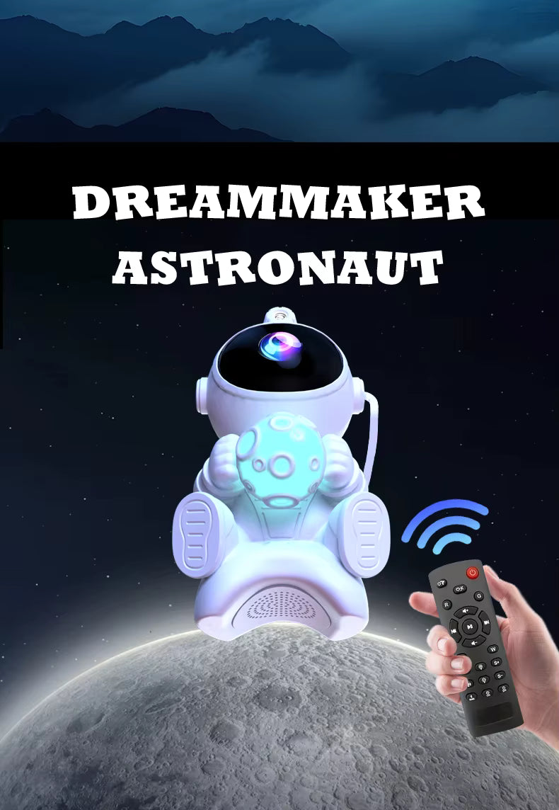 AstroRelax™️-מקרן (אסטרונאוט) כוכבים לאווירה מרגיעה ושינה עמוקה